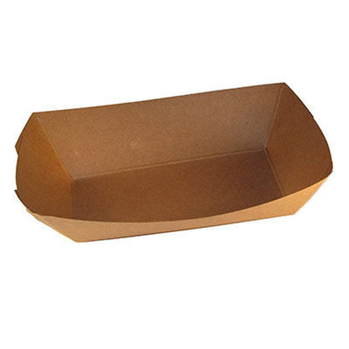 Picture of TRAY FOOD PLAIN #300 KRAFT
