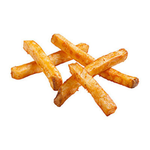 Picture of FRIES 3/8" BATTERED SEASONED STRAIGHT SO