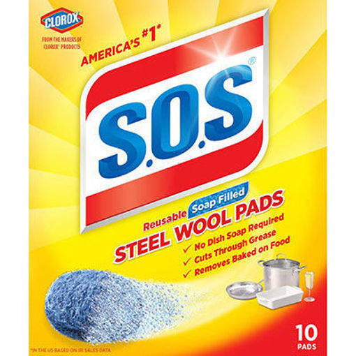 Picture of PADS STEEL WOOL SOAP