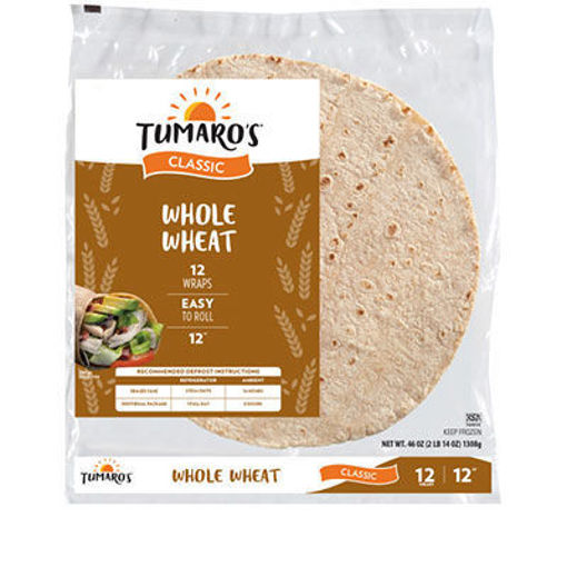 Picture of TORTILLA WRAP WHOLE WHEAT 12 INCH