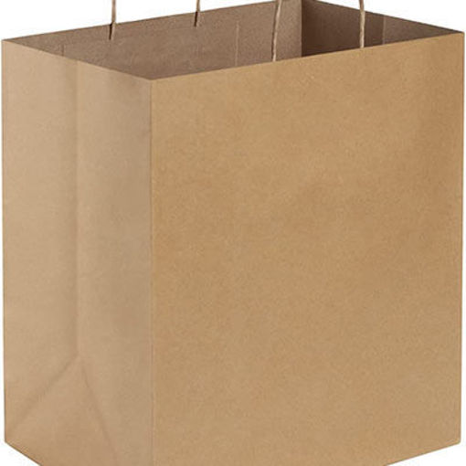 Picture of BAG KRAFT 14X10X15.75 W/HANDLE