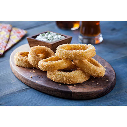 Picture of ONION RINGS BREADED 5/8" GOURMET FRZ