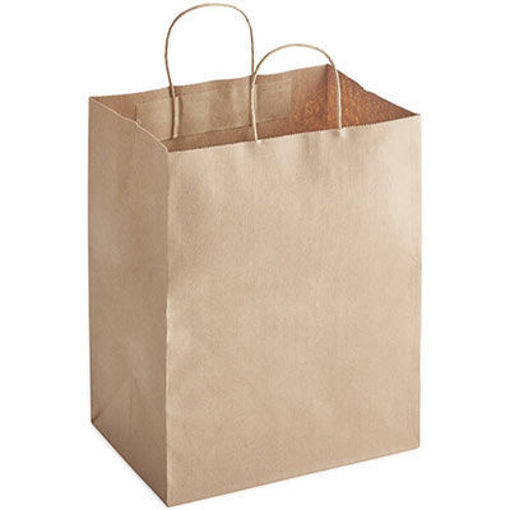Picture of BAG KRAFT 10X6.75X12 W/HANDLE