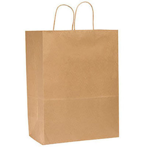 Picture of BAG KRAFT 12X9X15.75 W/HANDLE