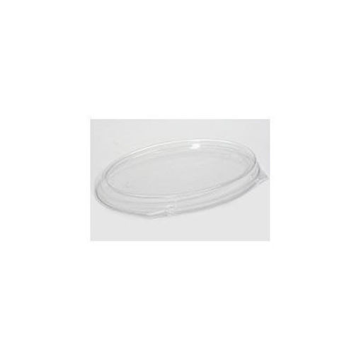 Picture of LID FOR 9.5" OVAL TRAY CLEAR PET