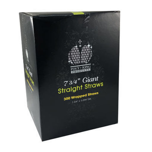 Picture of STRAW 7.75" GIANT WRAPPED BLK