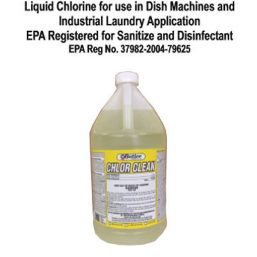 Picture of CHLOR CLEAN SANITIZER YELLOW 4/1 GAL