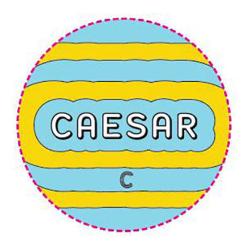 Picture of LABEL ROUND CAESAR CCC 1.75"