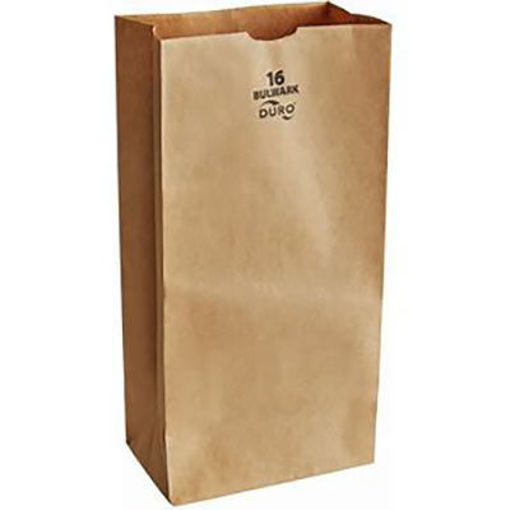 Picture of BAG GROCERY BROWN #16