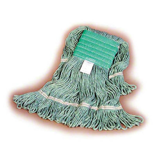Picture of MOP HEAD MEDIUM GREEN LOOPED-END