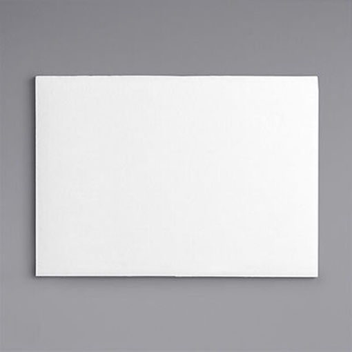 Picture of CAKE PAD 1/4 SHEET WHITE DBL WALL