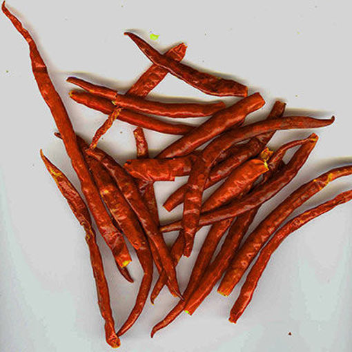 Picture of CHILES ARBOL WHL NO STEM DRIED 5# BAG