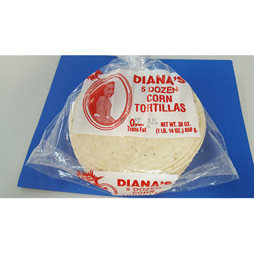 Picture of TORTILLAS CORN WHITE (FOR CHIPS)
