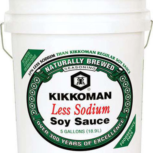 Picture of SAUCE SOY LOW SODIUM 5 GAL