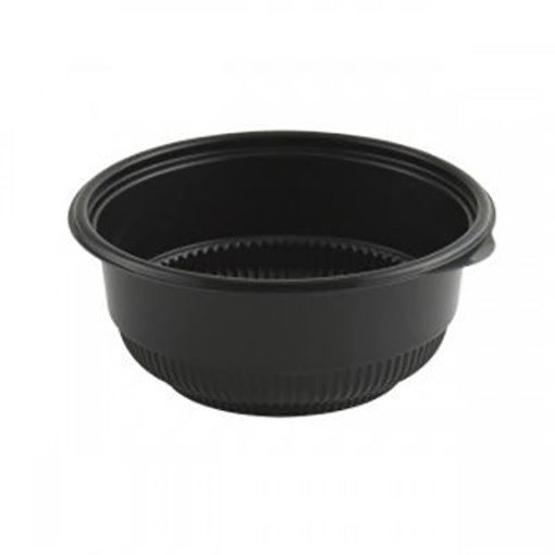 Picture of BOWL 16 OZ ROUND BLK PP