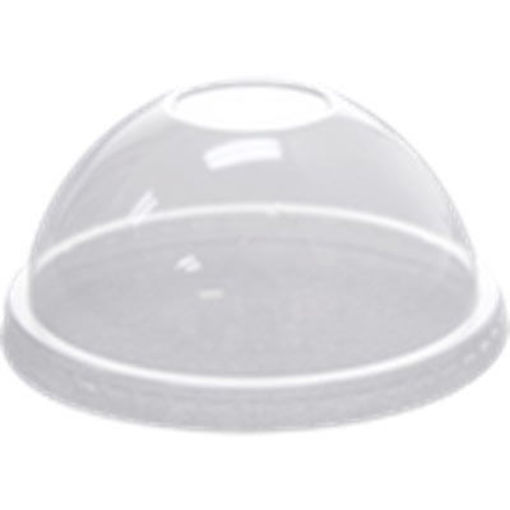 Picture of LID DOME PET NO HOLE FOR 9-12 OZ CUP
