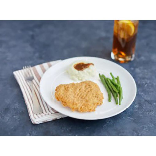 Picture of CHICKEN BREAST 6OZ BREADED PARFRIED