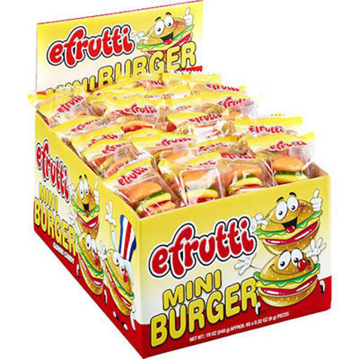 Picture of CANDY GUMMY MINI BURGERS