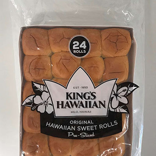 Picture of ROLL DINNER SLICED KINGS HAWAIIAN 24PK