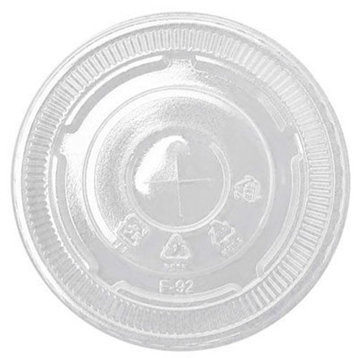 Picture of FLAT LID 9-12 OZ PET 92 MM FOR #7014